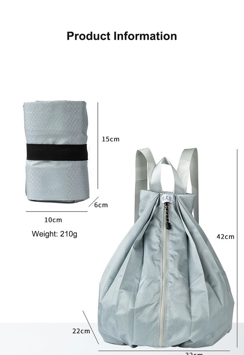 Sports Folding Roll Up Backpack
