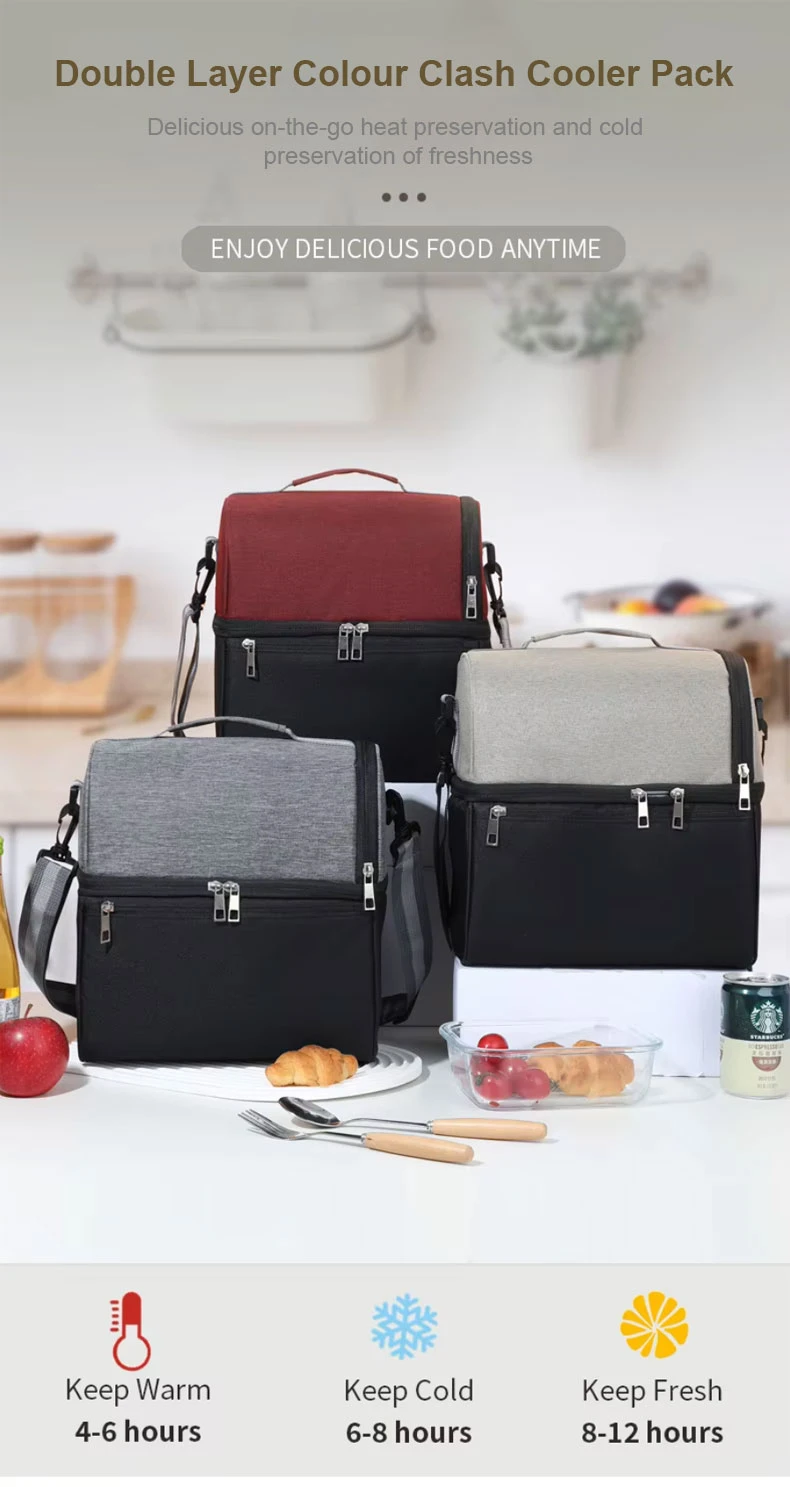 Cooler Bag Insulated with Adjustable Shoulder Strap