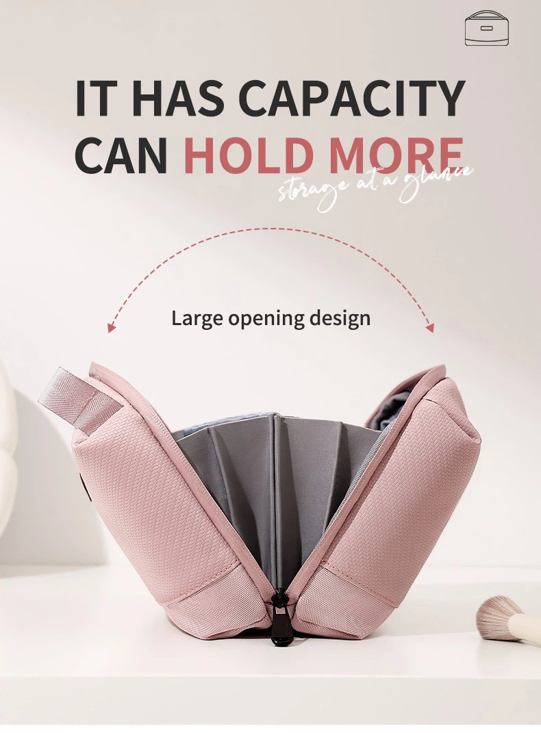 Lightweight waterproof breathable cosmetic bag-2
