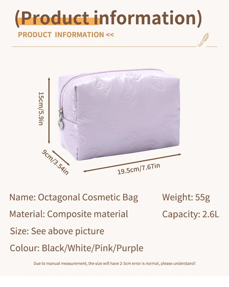 Cute butterfly print lunch bag-3
