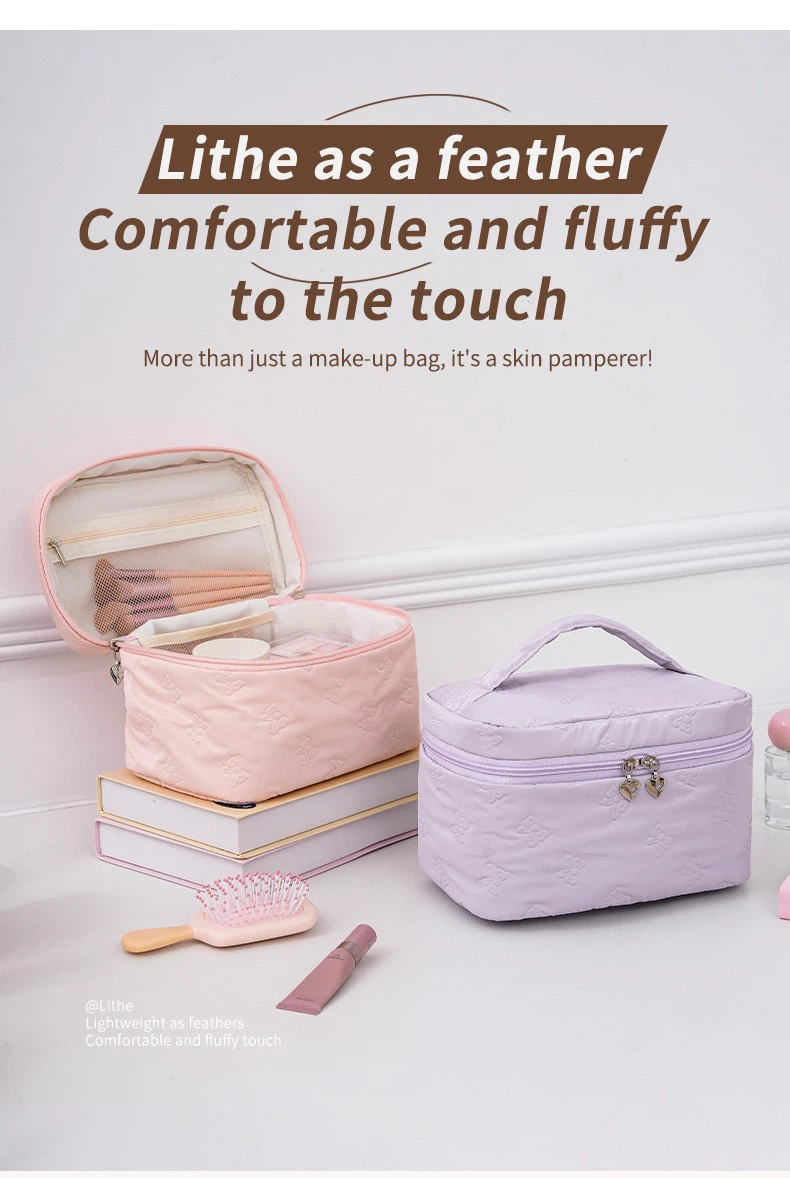 Butterfly Large Travel Cosmetic Bag-6