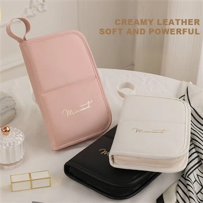 Compact Makeup Brush Bag