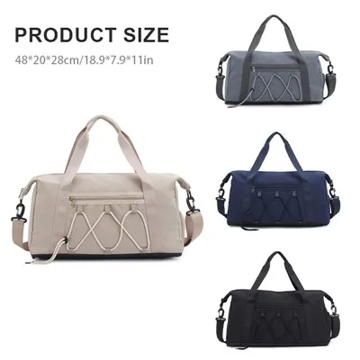 Gym Bag With Shoe Compartment Duffel Bag