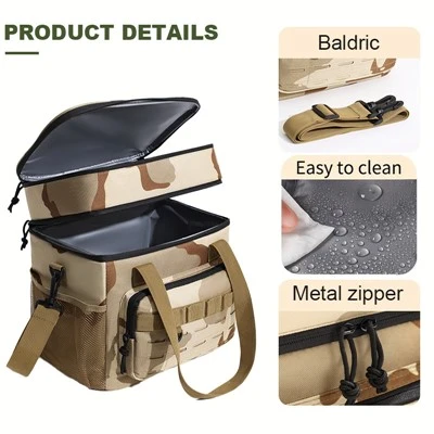 Insulated Outside Camouflage Cool Bag