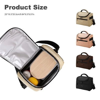 Insulated Women Lunch Bag Tote