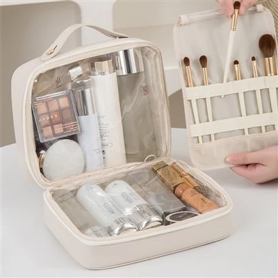 Multi-compartment Cosmetics Bag Women Travel Bag