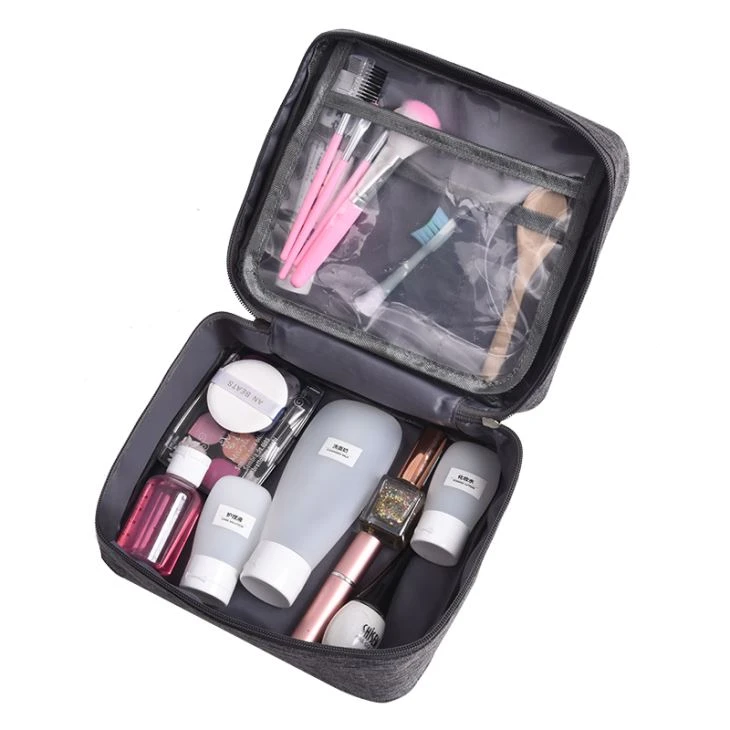 Hanging travel waterproof cosmetic bag