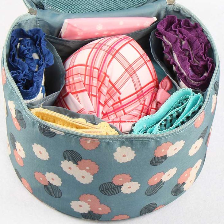 Round Underwear Organizer Bags