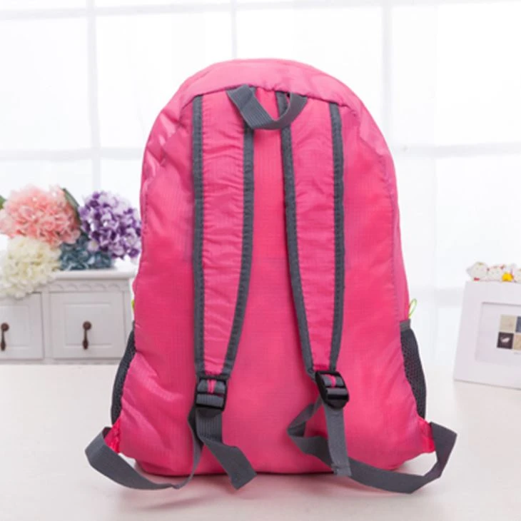 Simple Polyester School Backpack Bag