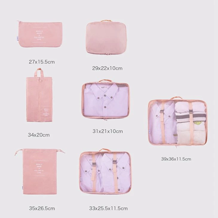 Travel Luggage Organizer Set