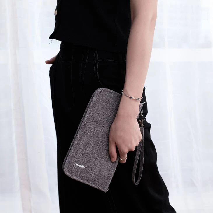 Travel Passport Holder With RFID Stocking