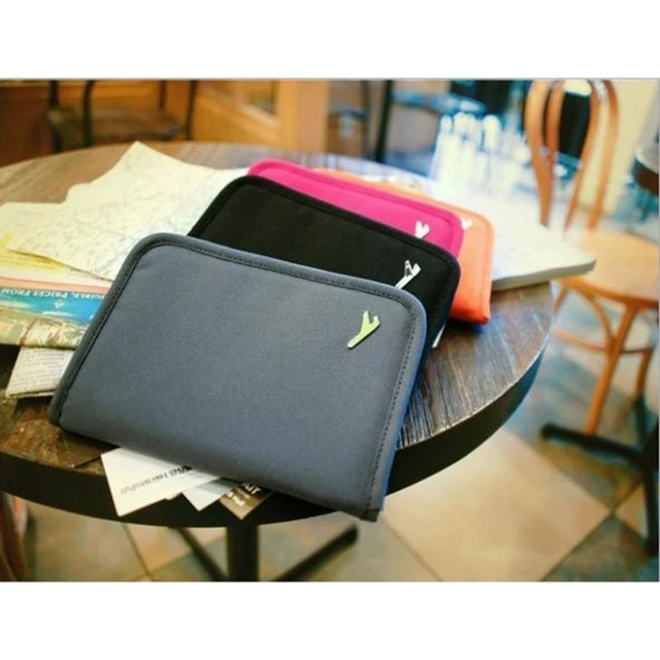Travel Passport Wallet Holder Cover