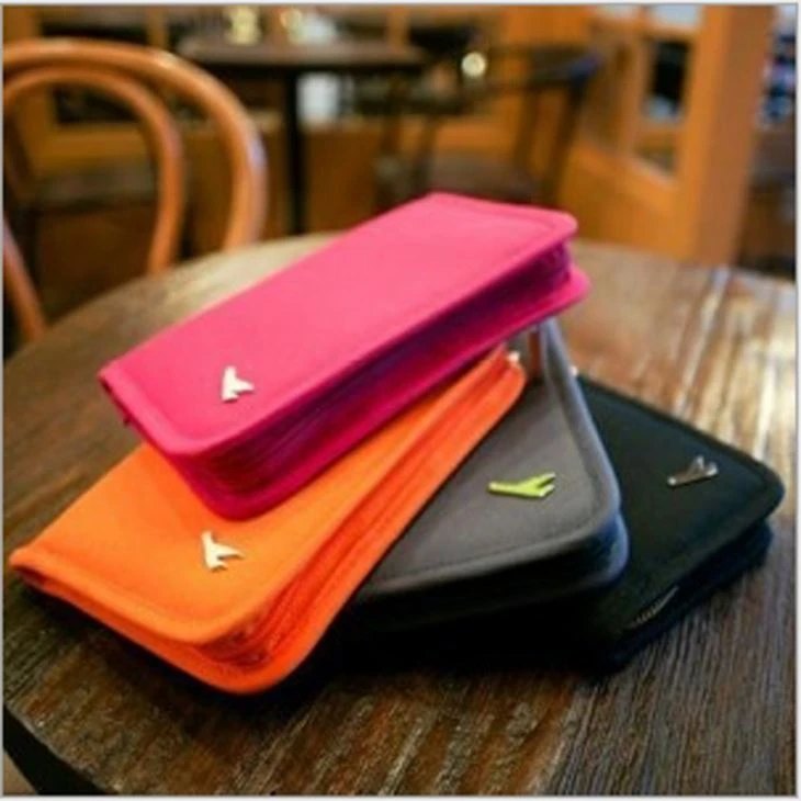 Travel Passport Wallet Holder Cover