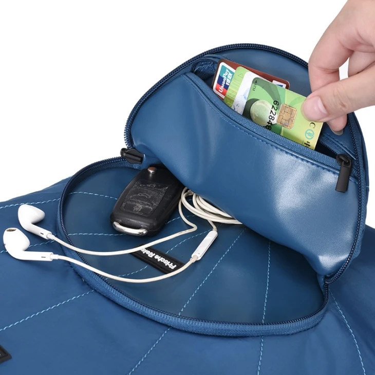 Shell Design Folding Backpack Bag
