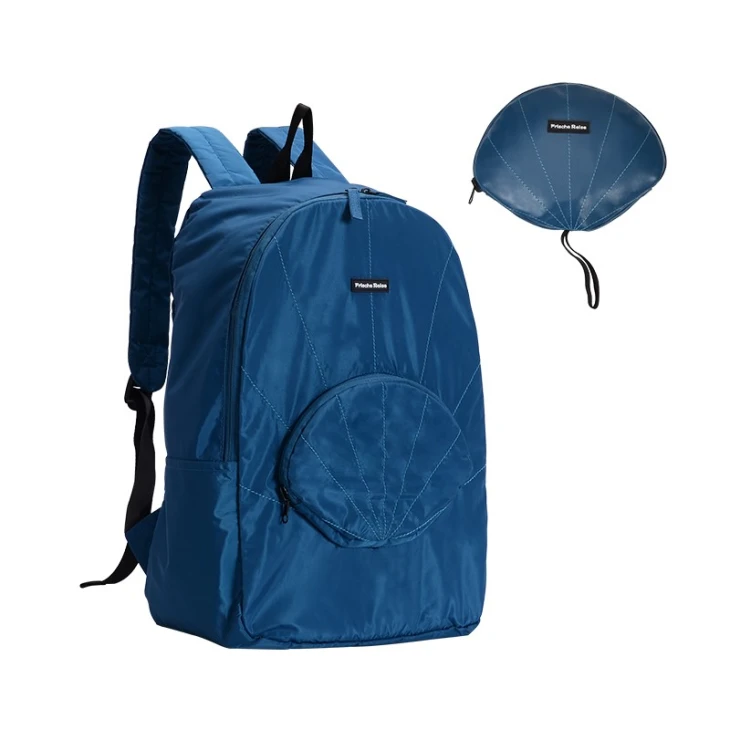 Shell Design Folding Backpack Bag