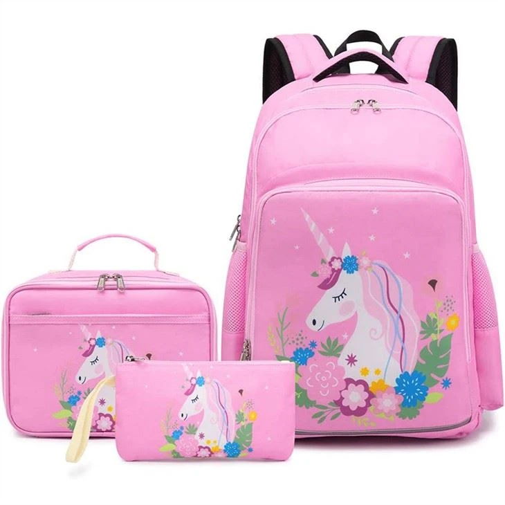 Cute Backpack with Lunchbox