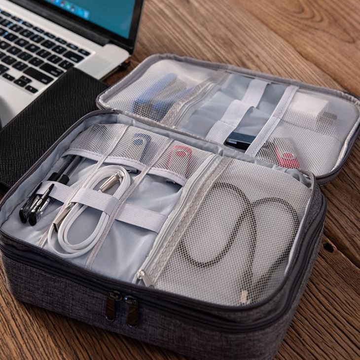 Doubler Layer Zipper Digital Bag