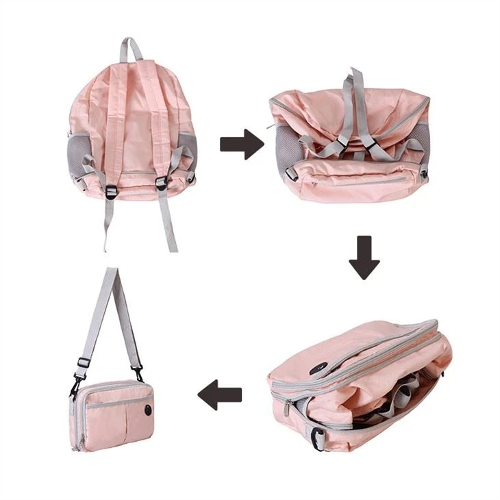 Folding Handbag School Backpack Bag