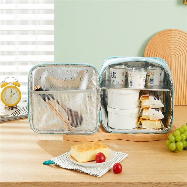 Divided Insulated Lunch Bag