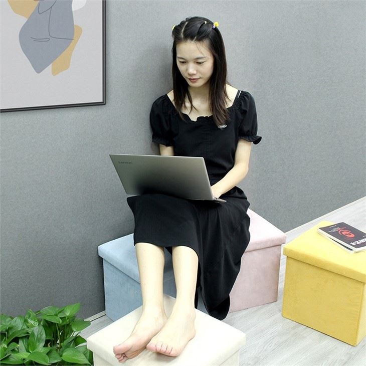 Rectangular Foldable Storage Ottoman