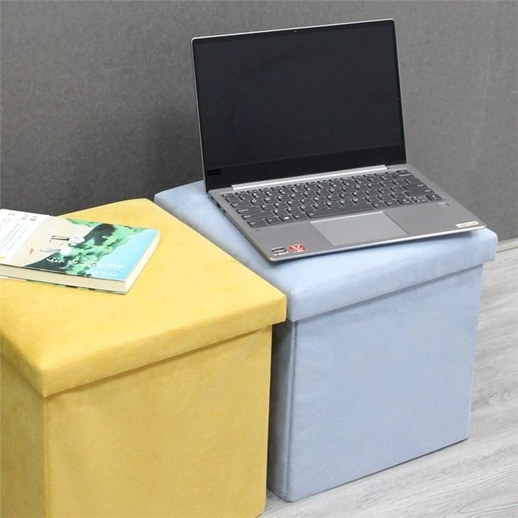 Rectangular Foldable Storage Ottoman