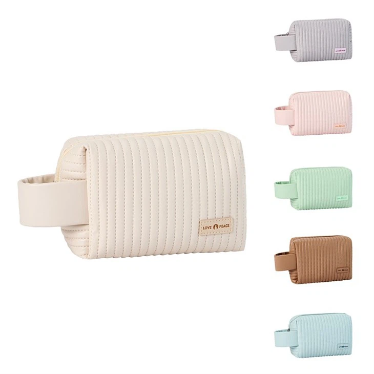 PU Leather Makeup Bag Organizer