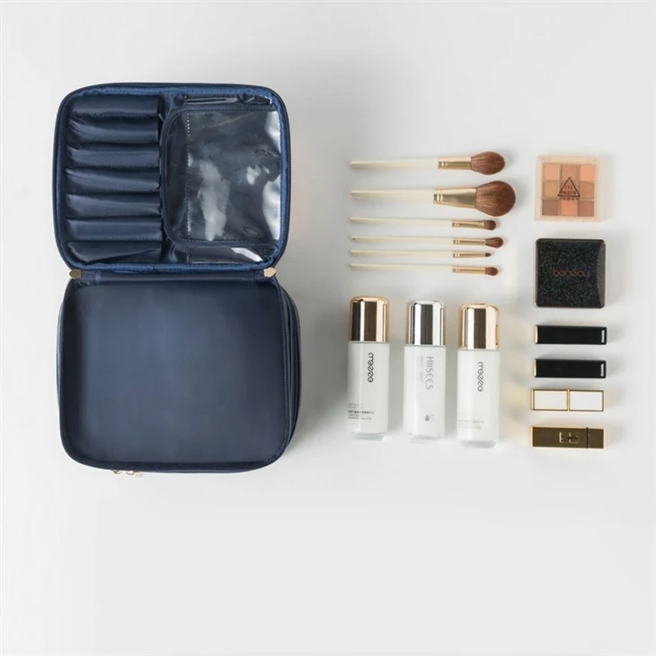 2 Pieces Double Layer Makeup Bag