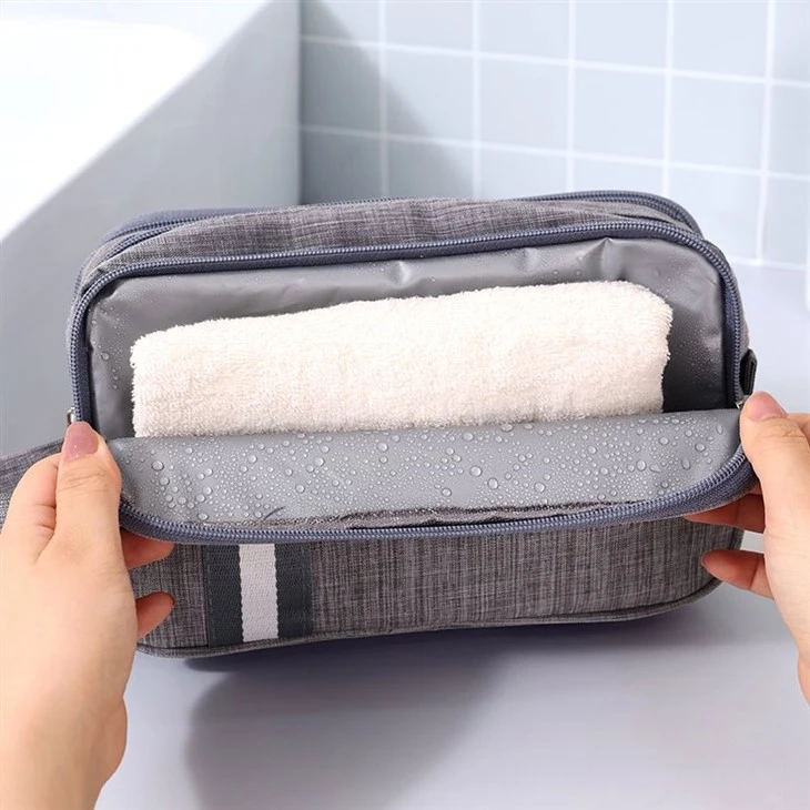3-Layer Men's Toiletry Bag Dopp Kit Wash Bag