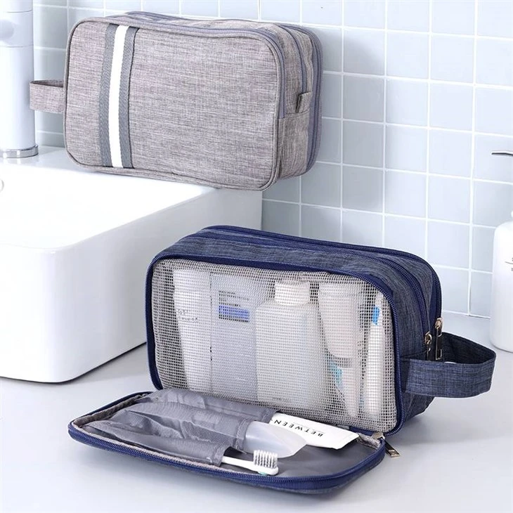 3-Layer Men's Toiletry Bag Dopp Kit Wash Bag