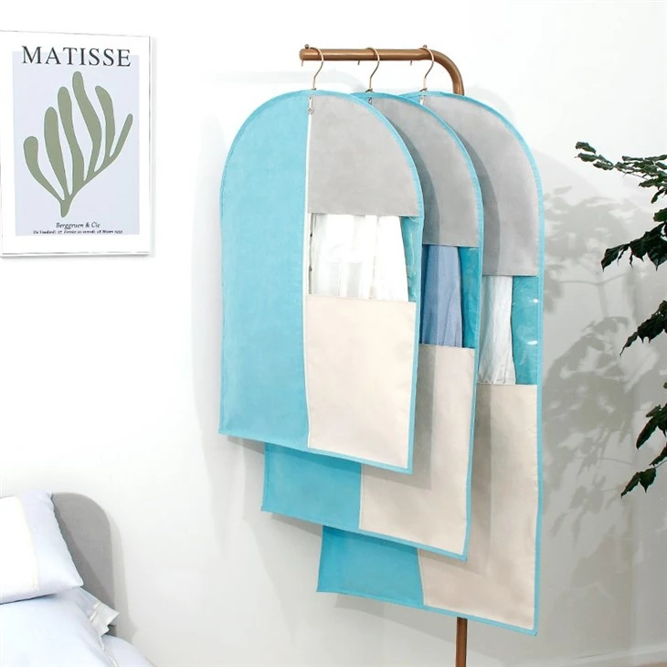 3pcs Closet Hanging Garment Bag Suit Cover