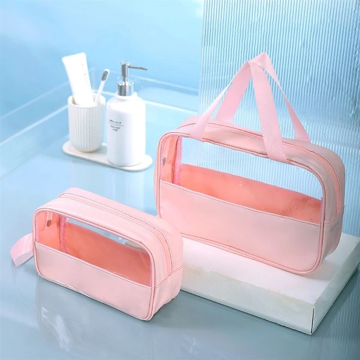 3pcs Semitransparent Toiletry Bag Wash Bag