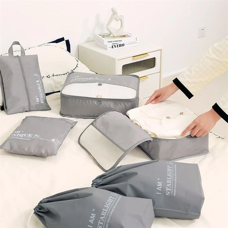 6pcs Travel Bag Set Organizer Storage