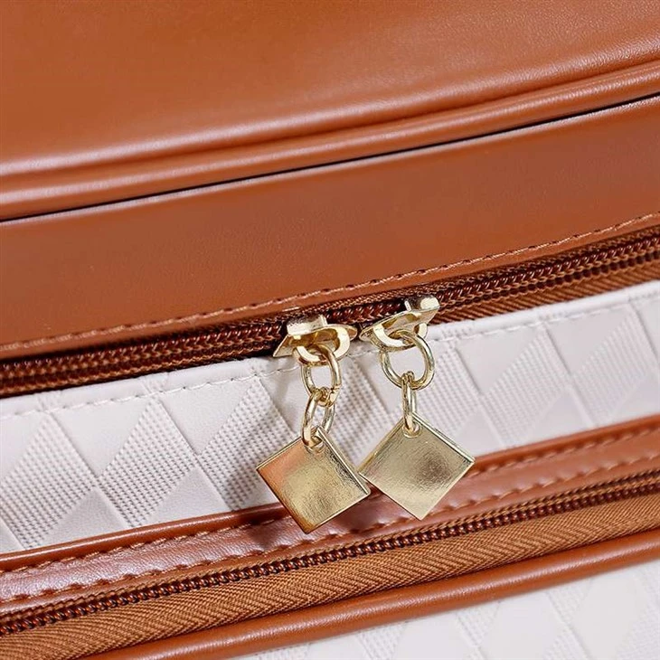 Brush Compartment Makeup Pouch Organizer