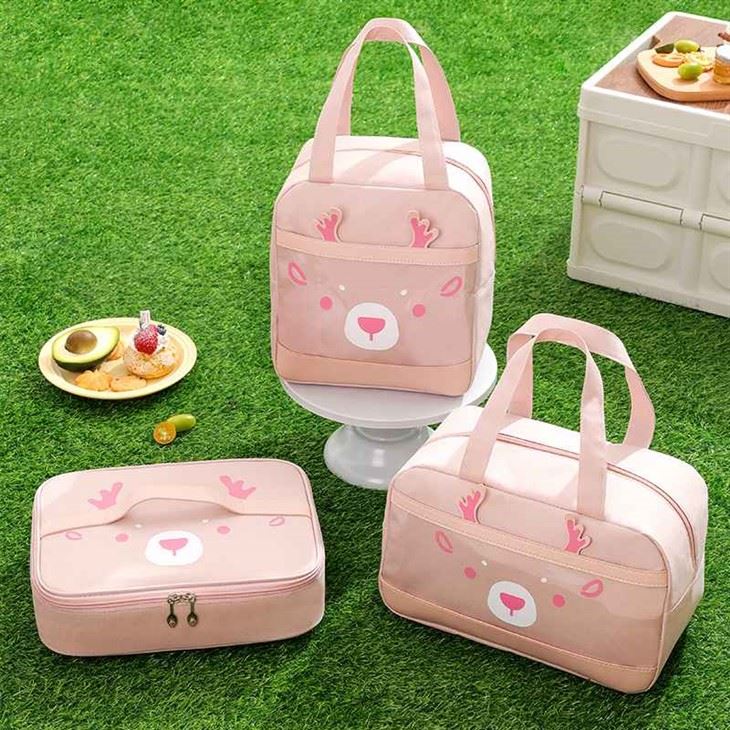 Cartoon Lunch Bag Fresh Insulated Cooler Bag