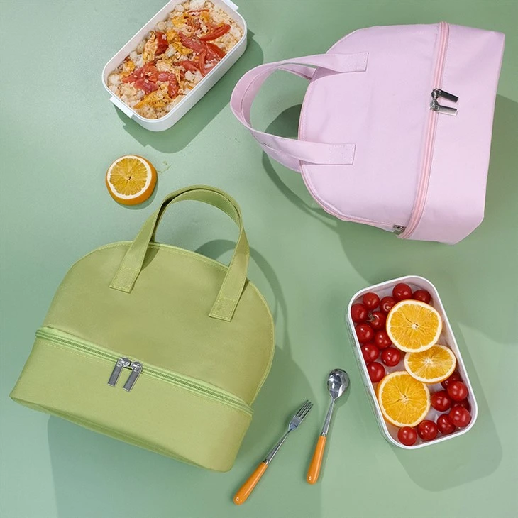 Color Burst Dual-Layer Lunch Bag