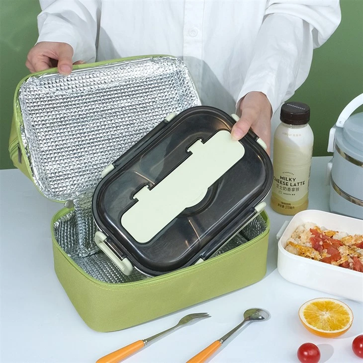Color Burst Dual-Layer Lunch Bag