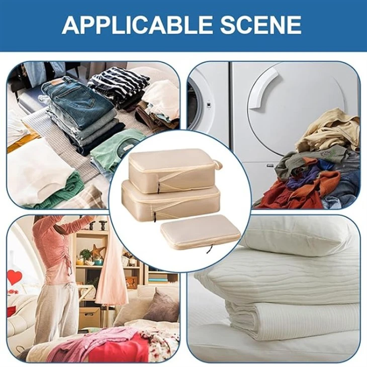 Compression Packing Cubes Luggage Organizer