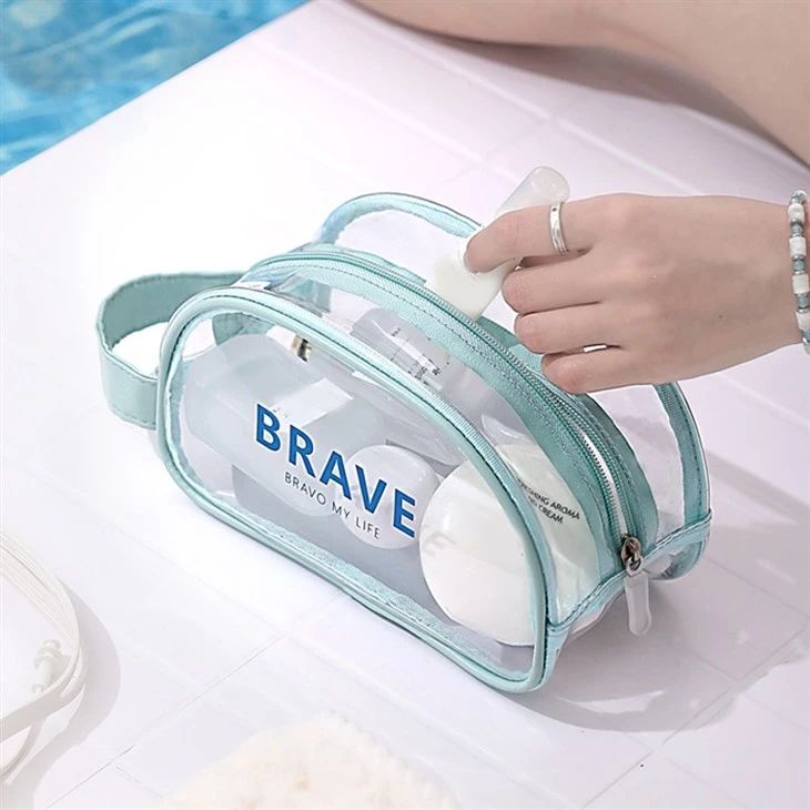 Crystal Series Transparent Waterproof Toiletry Bag