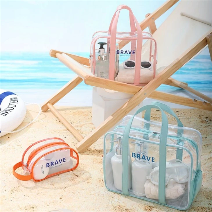 Crystal Series Transparent Waterproof Toiletry Bag