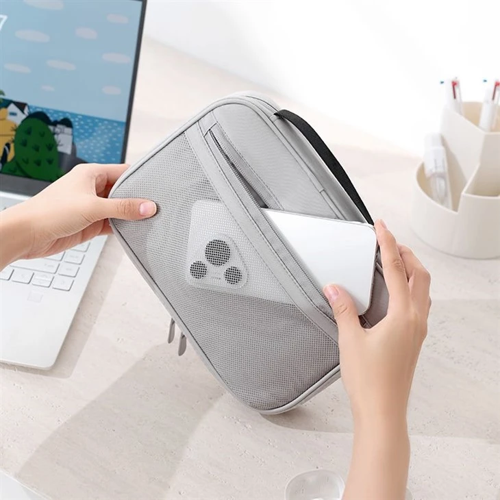 Digital Storage Bag Electronics Cord Organizer Case