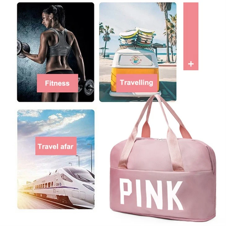 Expanded Women Travel Sports Gym Bag