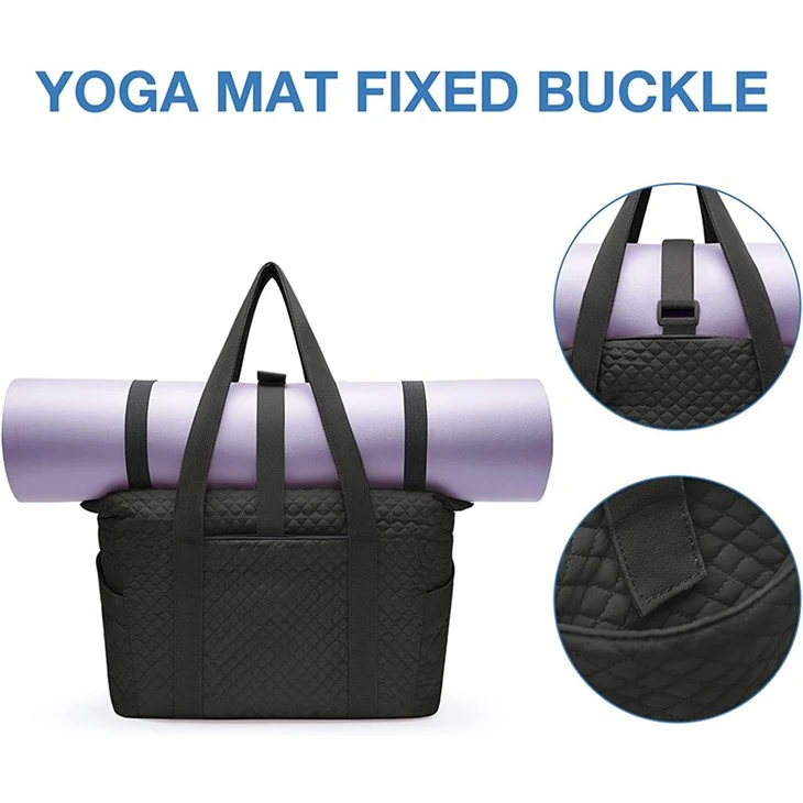 Fitness Travel Tote Bag Yoga Mat Strap