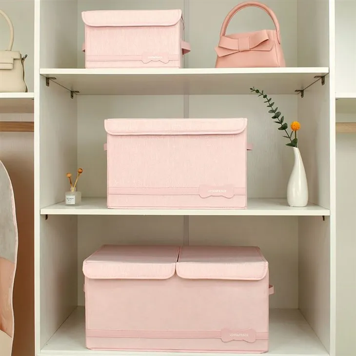 Foldable Clothes Storage Box Organization Box