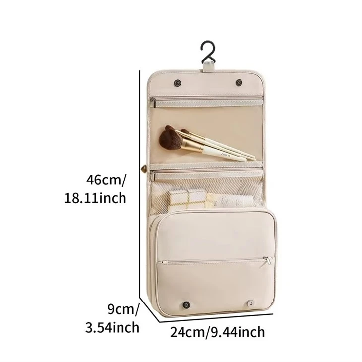 Hand-held Pearl Toiletry Bags For Travel