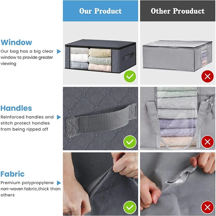 Home Storage Quilt Storage Bag