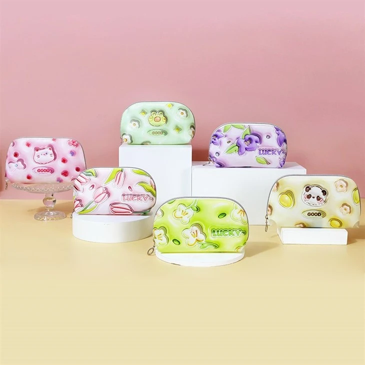 Inflatable Style TPU Cosmetic Bag