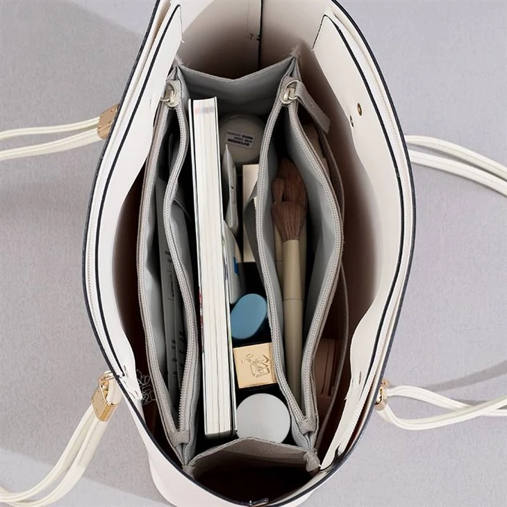 Insert Bag Organizer Makeup Handbag