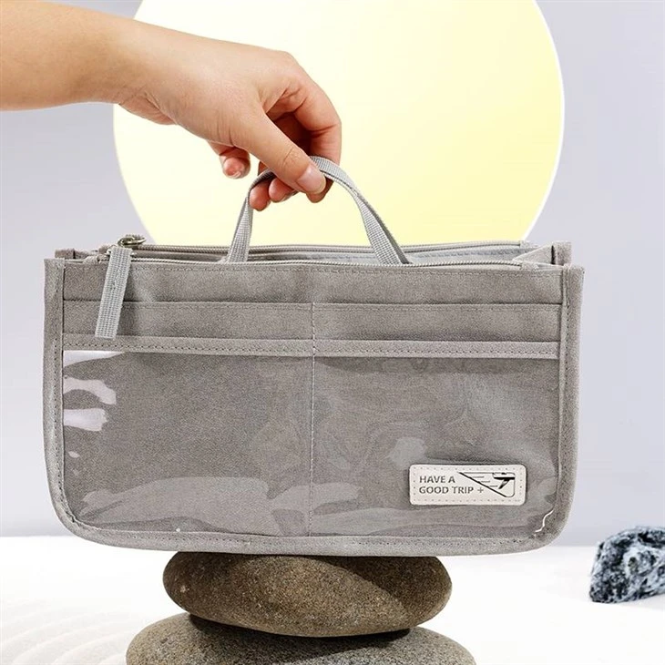 Insert Bag Organizer Makeup Handbag
