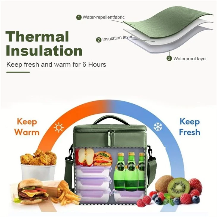 Insulated Lunch Bag Cooler Bag