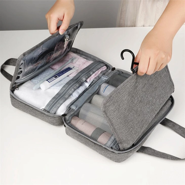Mens Hanging Travel Toiletry Bag